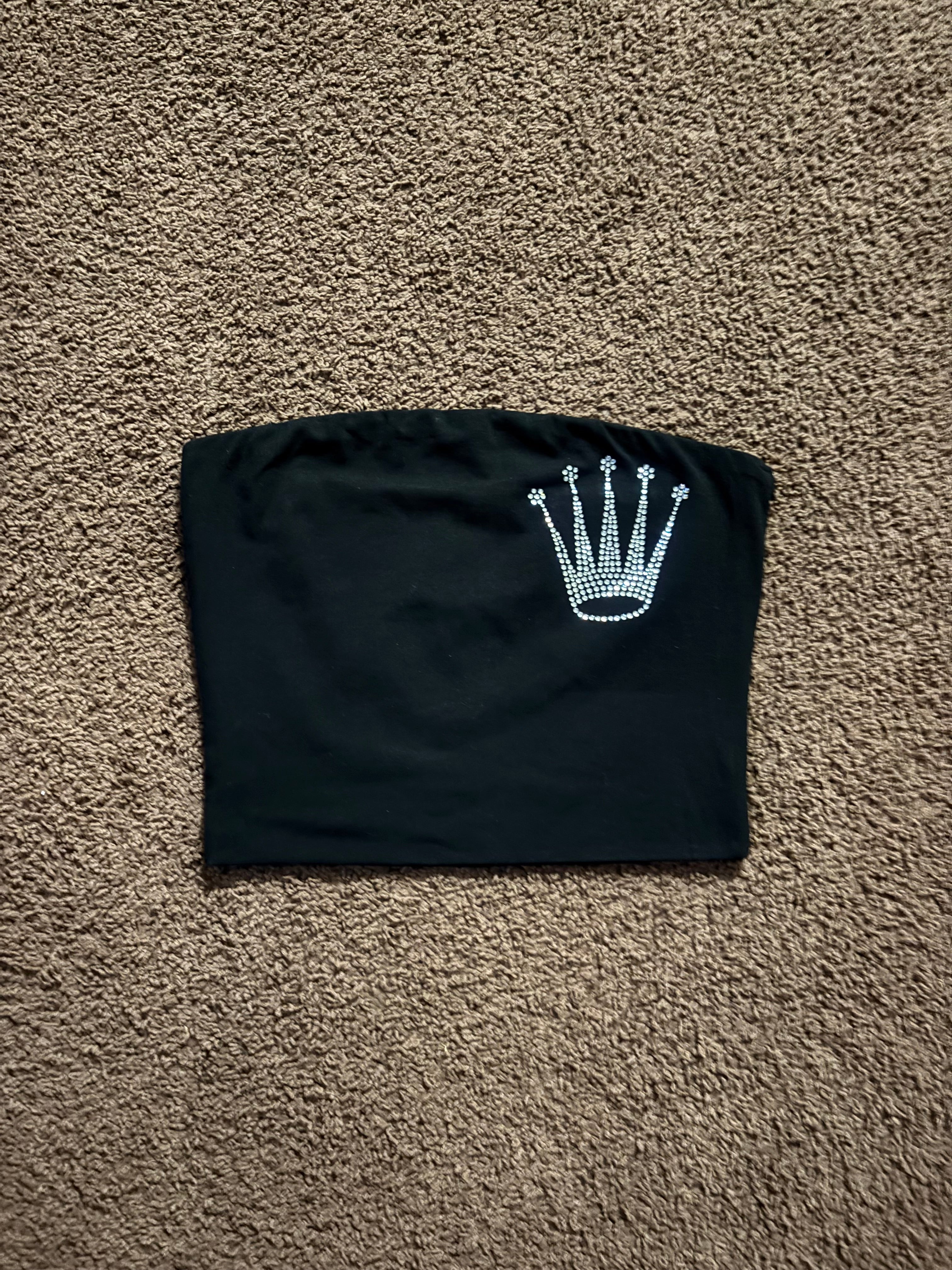 Rolex tube top (black)